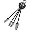 SCX.design C16 ring light-up cable, solid black