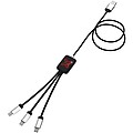 SCX.design C17 easy to use light-up cable, red