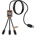 SCX.design C29 3-in-1 bamboo cable, wood