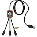SCX.design C29 3-in-1 bamboo cable, wood