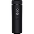 SCX.design D10 insulated smart bottle, solid black