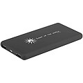 SCX.design P30 8000 mAh light-up solar power bank, solid black