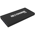 SCX.design P40 10.000 mAh light-up wireless rubber power bank, solid black