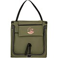 Serene beach lounger, forest green