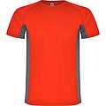 Shanghai short sleeve mens sports t-shirt, red, size 2XL