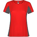 Shanghai short sleeve womens sports t-shirt, red, size 2XL