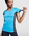 Shanghai short sleeve womens sports t-shirt, red, size 2XL
