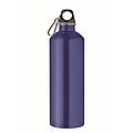 Single wall bottle 1000ml, blue
