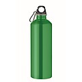 Single wall bottle 1000ml, green