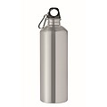 Single wall bottle 1000ml, matt silver