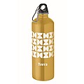 Single wall bottle 1000ml, ochre