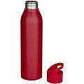 Sky 650 ml RCS recycled single wall stainless steel water bottle, red
