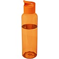 Sky 650 ml recycled plastic water bottle, orange