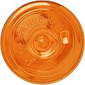 Sky 650 ml recycled plastic water bottle, orange
