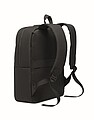 Slim backpack in 600D RPET polyester and 210D lining