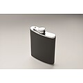Slim hip flask 200 ml, black