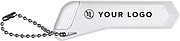 Small hobby knife with keychain. The length of the blade is 4 cm (width: 1,1 cm).