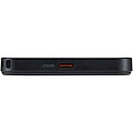 SMART 5000 mAh recycled plastic magnetic power bank with lanyard