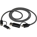SMART 65W 100 cm RCS certified magnetic 5-in-1 charging cable