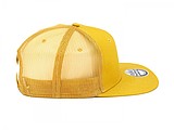 Snap mesh cap, yellow