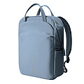 Soft Tote Backpack, blue, grey
