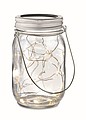 Solar mason jar outdoor lamp