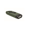 Solar torch with dynamo crank