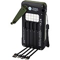 Soldy 10.000 mAh RCS recycled plastic solar dynamo power bank