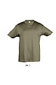 SOLS REGENT KIDS Round neck t-shirt, dark army green, 8 years