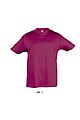 SOLS REGENT KIDS Round neck t-shirt, dark pink, 8 years