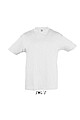 SOLS REGENT KIDS Round neck t-shirt, light grey melange, 10 years
