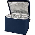 Spectrum 6-can recycled non-woven cooler bag 4L, navy