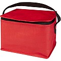 Spectrum 6-can recycled non-woven cooler bag 4L, red