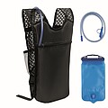Sports backpack 420D PU, black