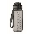 Sports bottle 700ml, transparent grey