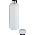 Spring 750 ml RCS recycled single wall stainless steel water bottle, white