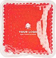 Square shaped plastic hot/cold pack