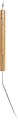 Stainless steel barbecue spatula Saphira, brown