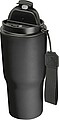 Stainless steel drinking cup, 550ml, black