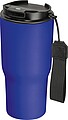 Stainless steel drinking cup, 550ml, blue