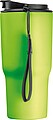 Stainless steel drinking cup, 550ml, light green