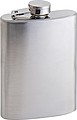Stainless steel hip flask, grey
