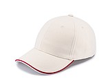 STAN six panel cap, beige