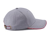 STAN six panel cap, grey