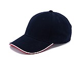 STAN six panel cap, navy
