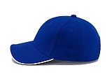 STAN six panel cap, royal blue