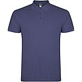 Star short sleeve mens polo