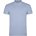 Star short sleeve mens polo
