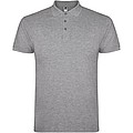 Star short sleeve mens polo