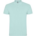 Star short sleeve mens polo